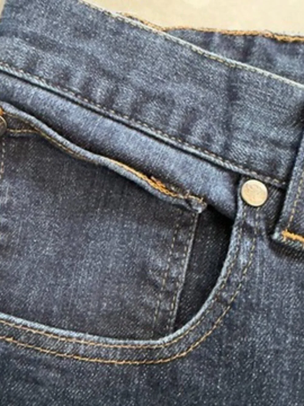 Hart Schaffner Marx Dark Wash Stretch Jeans Men's 38x30 Classic Straight Denim